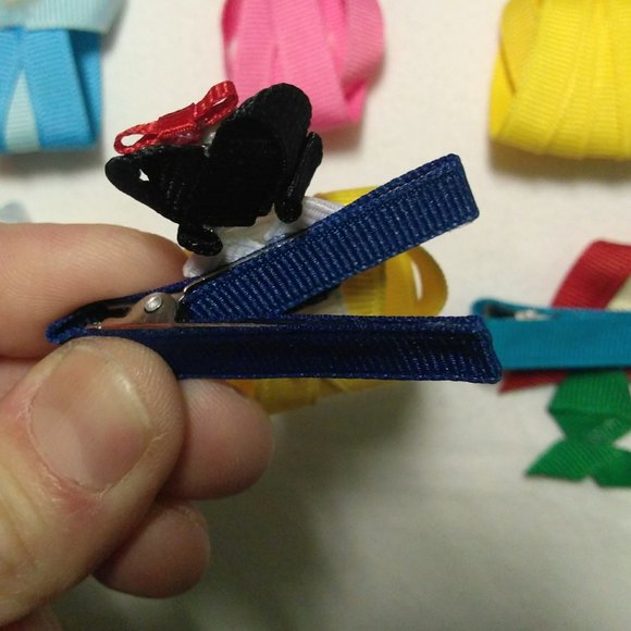 Handmade fairy tale hair clips - Picture 4 of 5